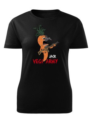 Dámské tričko Jack - Vegi army