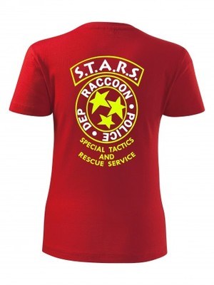 Dámské tričko S.T.A.R.S. R.P.D. Special Tactics and Rescue Service