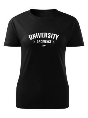 Dámské tričko University of defence