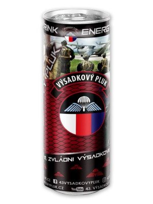 Energetický nápoj 43. výsadkový pluk (2.edice)