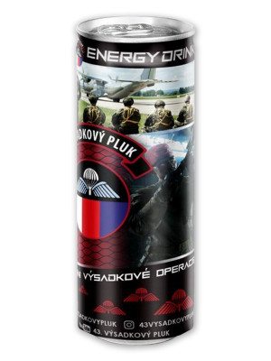 Energetický nápoj 43. výsadkový pluk (2.edice)