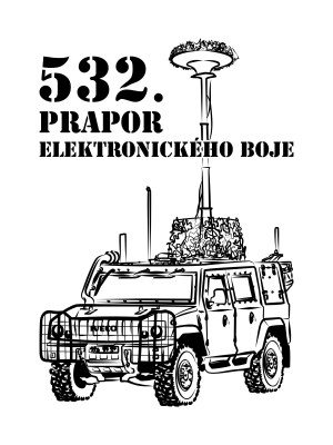 Funkční tričko 532. prapor elektronického boje - IVECO