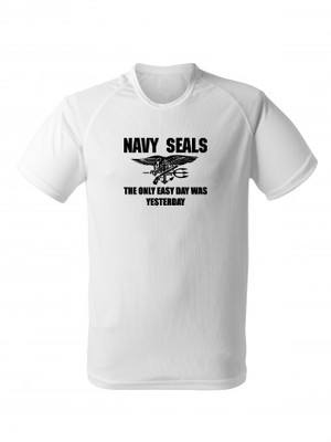Funkční tričko United States NAVY SEALS The Only Easy Day Was Yesterday
