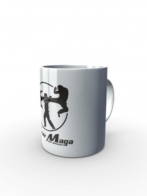Hrnek bílý Krav Maga self defence