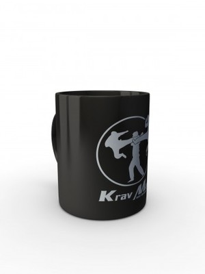 Hrnek černý Krav Maga self defence