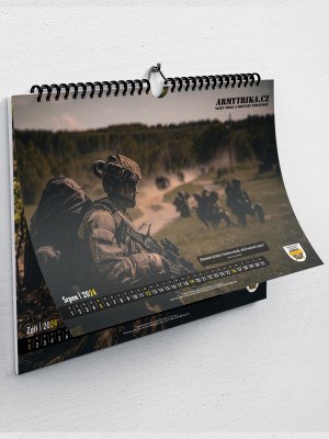 Kalendář 2024 - Armytrika - Vojenský fond solidarity
