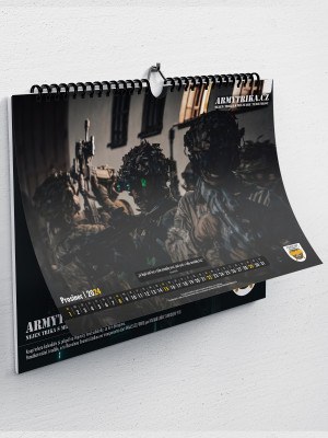 Kalendář 2024 - Armytrika - Vojenský fond solidarity