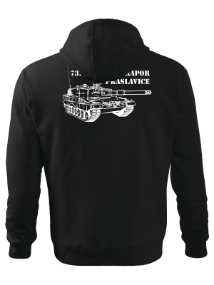 Mikina s kapucí 73. tankový prapor - LEOPARD 2A4