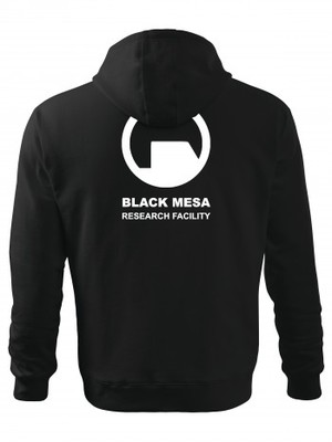 Mikina s kapucí Black Mesa Research Facility Backside