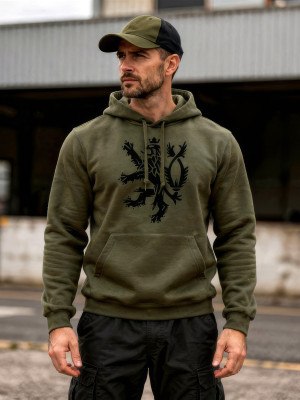 Mikina s kapuc&iacute; Česk&yacute; lev