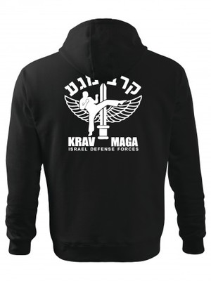 Mikina s kapucí IDF Krav Maga - BACKSIDE