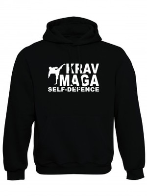 Mikina s kapucí Krav Maga - self defence fighter