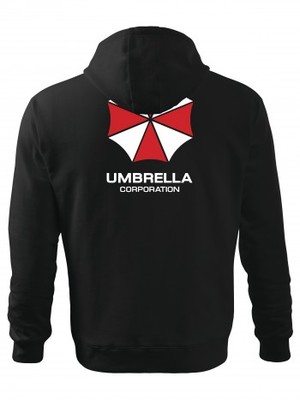 Mikina s kapucí Umbrella Corporation Backside