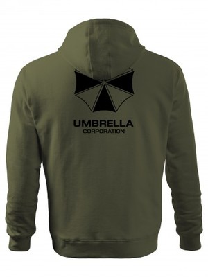 Mikina s kapucí Umbrella Corporation Backside