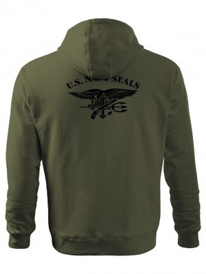 Mikina s kapucí United States NAVY SEALS BACKSIDE