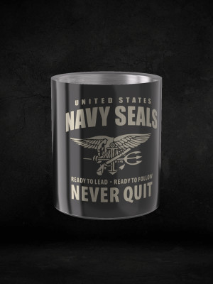 Nerezový termohrnek United States NAVY SEALS Never Quit