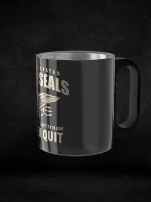 Nerezový termohrnek United States NAVY SEALS Never Quit