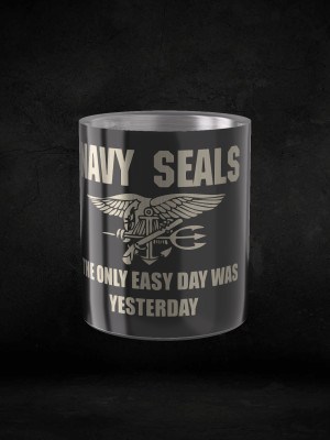 Nerezový termohrnek United States NAVY SEALS The Only Easy Day Was Yesterday