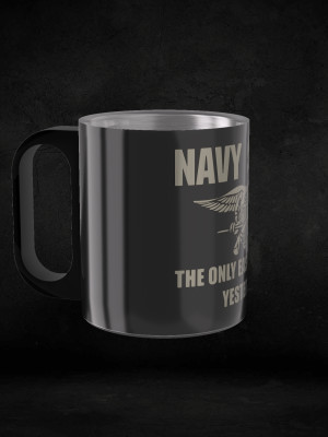 Nerezový termohrnek United States NAVY SEALS The Only Easy Day Was Yesterday