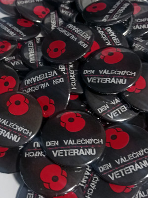 Odznak DEN VÁLEČNÝCH VETERÁNŮ