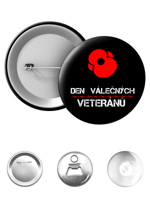 Odznak DEN VÁLEČNÝCH VETERÁNŮ