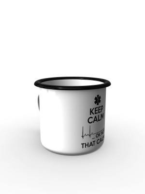 Plechový hrnek EMT KEEP CALM
