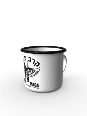 Plechový hrnek IDF Krav Maga