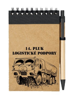 Poznámkový blok 14. pluk logistické podpory - T815 8x8