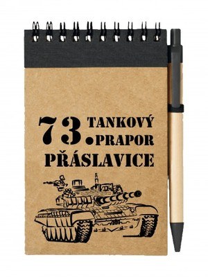 Poznámkový blok 73. tankový prapor - T-72M4 CZ