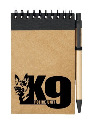 Poznámkový blok K9 Police Unit