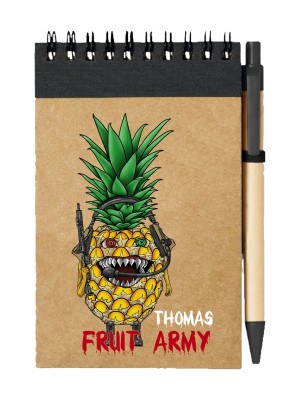 Poznámkový blok Thomas - Fruit army