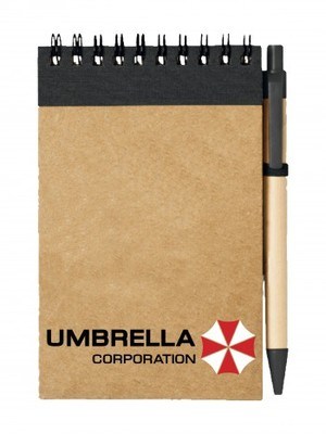 Poznámkový blok Umbrella Corporation Line