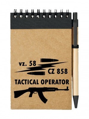 Poznámkový blok vz. 58 CZ 858 Tactical Operator