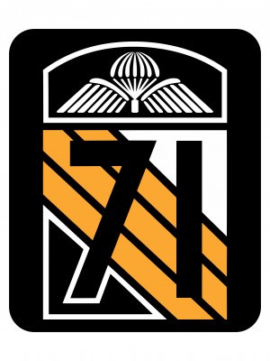 Samolepka CAF Legacy of 71st Airborne Battalion