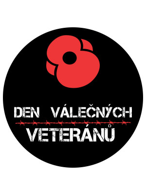 Samolepka DEN VÁLEČNÝCH VETERÁNŮ