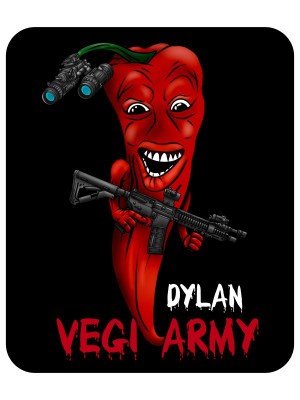 Samolepka Dylan - Vegi army