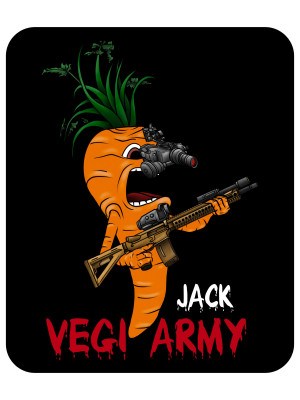 Samolepka Jack - Vegi army
