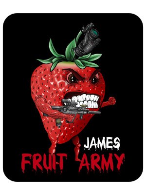 Samolepka James - Fruit army