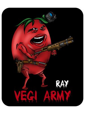 Samolepka Ray - Vegi army