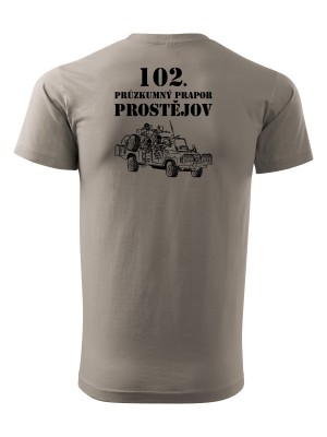 Tričko 102. průzkumný prapor - LRD-130 Kajman