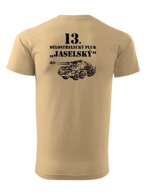 Tričko 13. dělostřelecký pluk - 152mm ShKH vz. 77