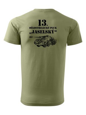 Tričko 13. dělostřelecký pluk - 152mm ShKH vz. 77