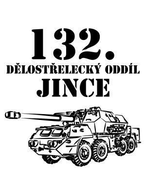 Tričko 132. dělostřelecký oddíl - 152mm ShKH vz. 77