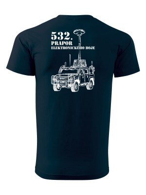 Tričko 532. prapor elektronického boje - IVECO