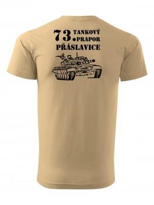 Tričko 73. tankový prapor - T-72M4 CZ