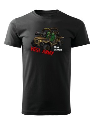 Tričko Charlie team - Vegi army