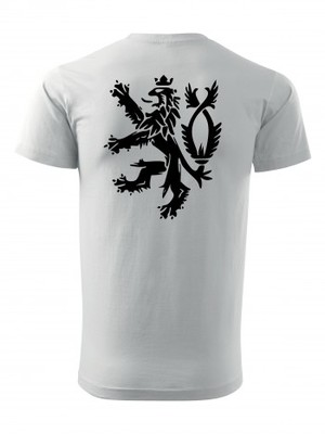 Tričko Czech Double Lion