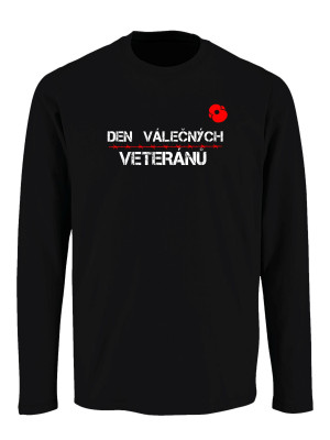 Tričko s dlouhým rukávem DEN VÁLEČNÝCH VETERÁNŮ