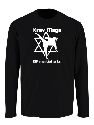 Tričko s dlouhým rukávem Krav Maga IDF martial arts
