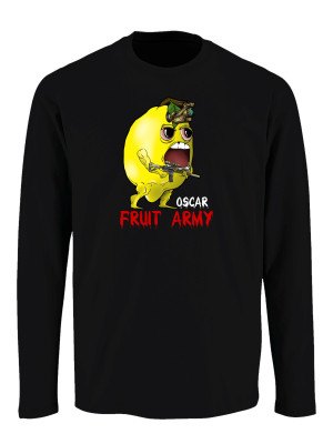 Tričko s dlouhým rukávem Oscar - Fruit army